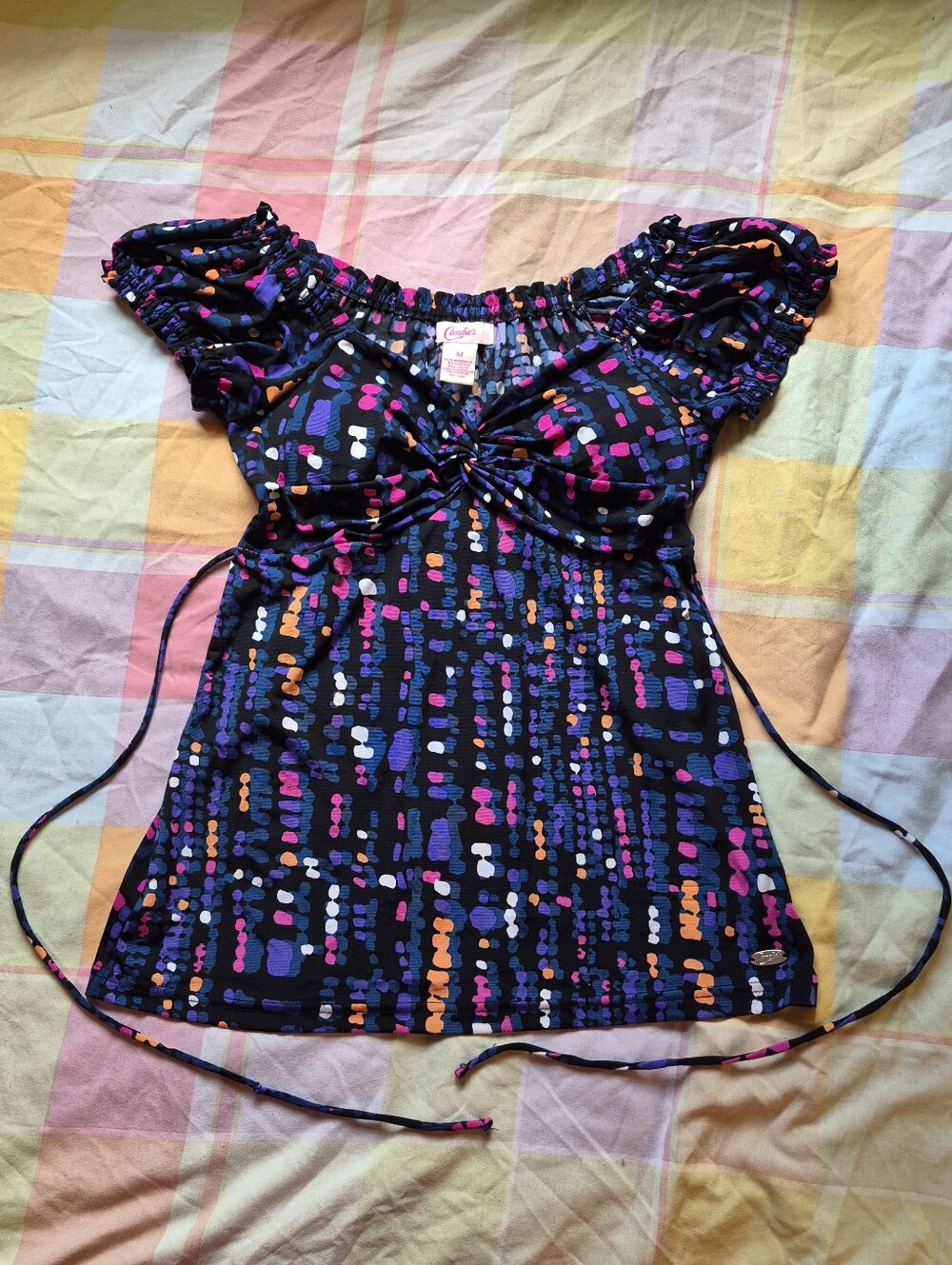 Candie's Multicolor Patterned Blouse